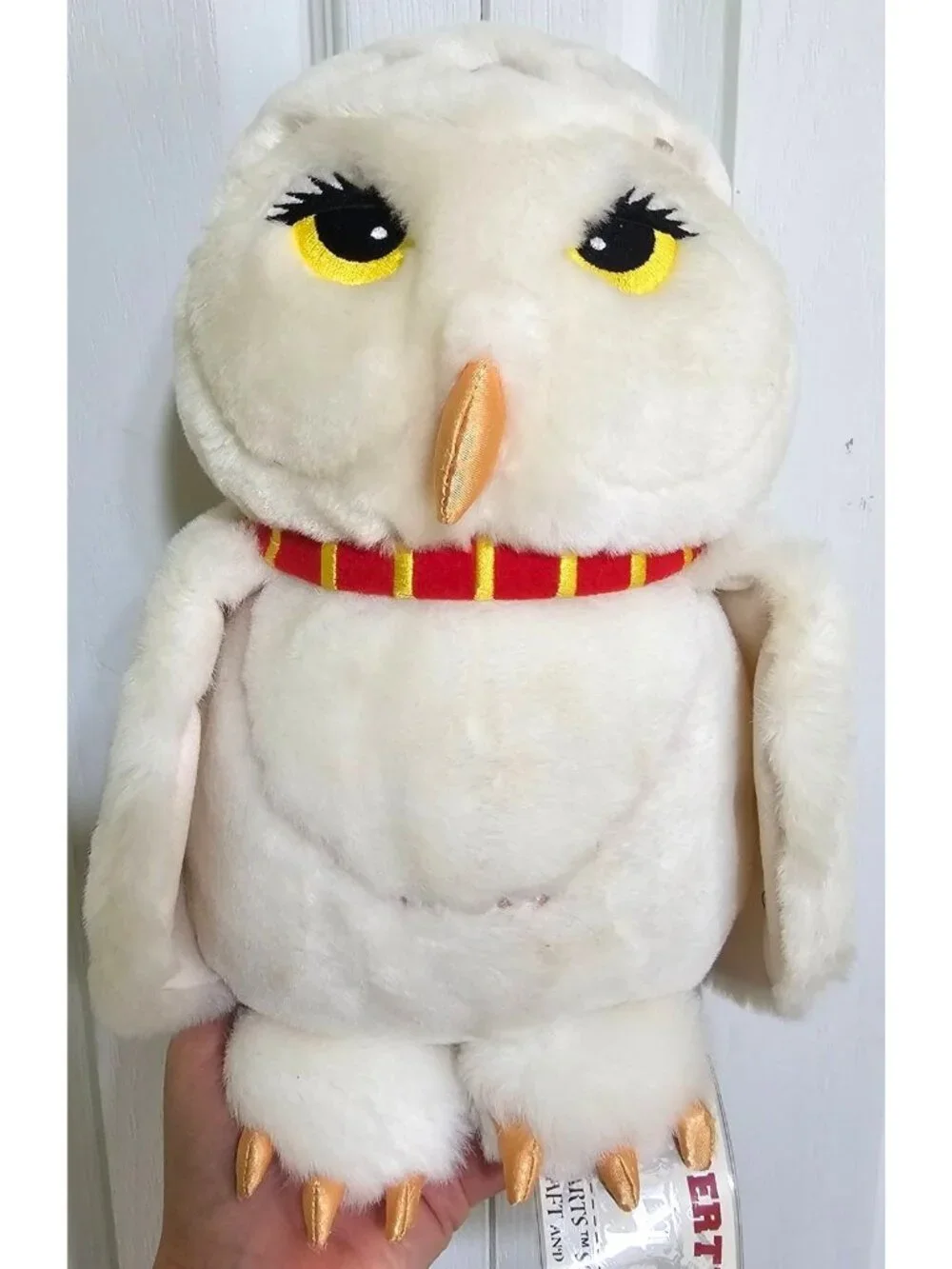 Harry Potter Hermione Costume Girls 10-12 Dress Wand Hedwig Plush Backpack Tie - Picture 2 of 12